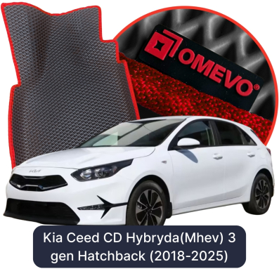EVA autokoberce OMEVO pre Kia Ceed CD Hybrid(Mhev) 3. gen Hatchback (2018-2025)