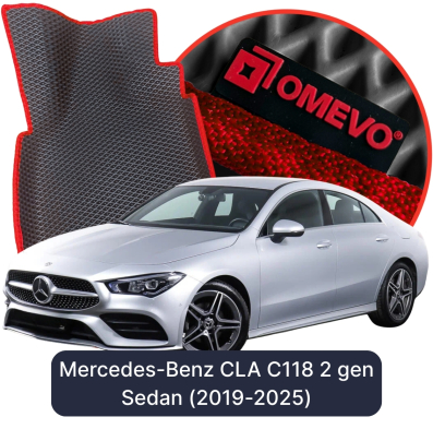 EVA autokoberce OMEVO pre Mercedes-Benz CLA C118 Hybryda 2 gen Sedan (2019-2025)