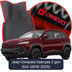 OMEVO 5D Pro Autokoberce do Jeep Compass Hybrid 2 gen SUV (2016-2026)