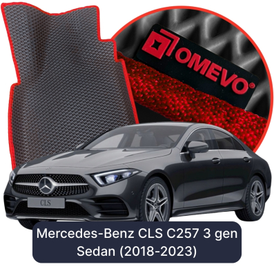 EVA autokoberce OMEVO pre Mercedes-Benz CLS C257 3. gen Sedan (2018-2023)
