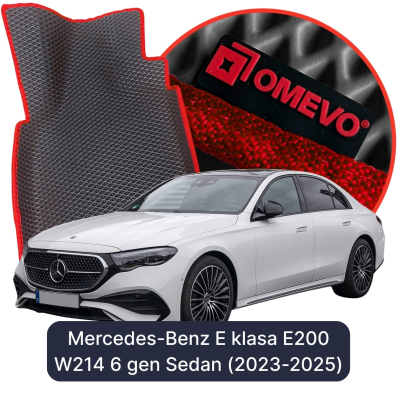 EVA autokoberce OMEVO pre Mercedes-Benz E trieda E200 W214 6. gen Sedan (2023-2025)