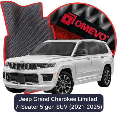 EVA autokoberce OMEVO pre Jeep Grand Cherokee Limited 7-miestny 5. gen SUV (2021-2025)