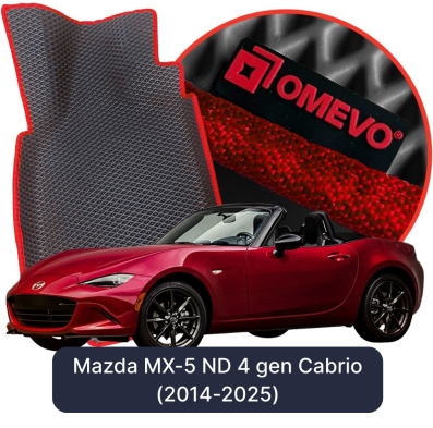 EVA autokoberce OMEVO pre Mazda MX-5 ND 4. gen Cabrio (2014-2025)