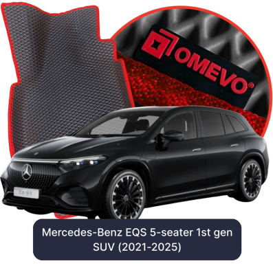 EVA autokoberce OMEVO pre Mercedes-Benz EQS 5-miestny 1. gen SUV (2021-2025)