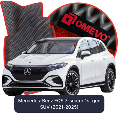 EVA autokoberce OMEVO pre Mercedes-Benz EQS 7-miestny 1. gen SUV (2021-2025)