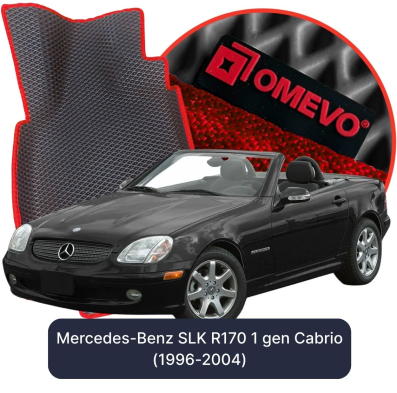 EVA autokoberce OMEVO pre Mercedes-Benz SLK R170 1. generácia Cabrio (1996-2004)