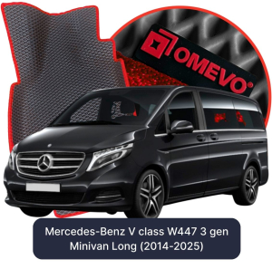 OMEVO 5D Pro Autokoberce do Mercedes-Benz V trieda W447 3. generácia Minivan (2014-2025)