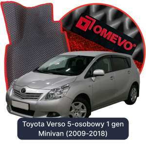 OMEVO 5D Pro Autokoberce do Toyota Verso 5-miestny 1. gen Minivan (2009-2018)
