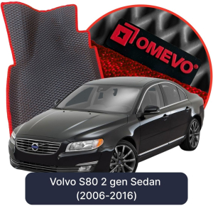 OMEVO 5D Pro Autokoberce do Volvo S80 2. gen Sedan (2006-2016)
