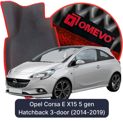 EVA autokoberce OMEVO pre Opel Corsa E X15 5 gen Hatchback 3 dvere (2014-2019)