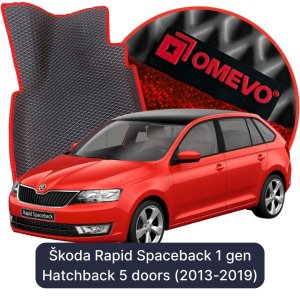 OMEVO 5D Pro Autokoberce do Škoda Rapid Spaceback 1. gen Hatchback 5 dverí (2013-2019)