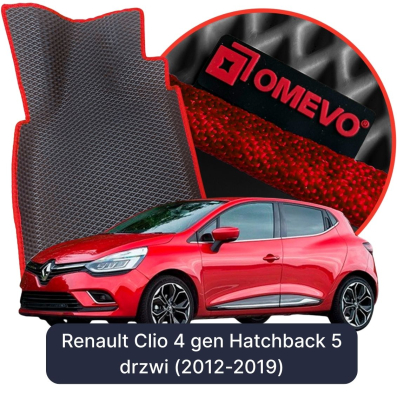 EVA autokoberce OMEVO pre Renault Clio 4 gen Hatchback 5 dverí (2012-2019)