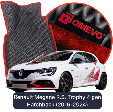 EVA autokoberce OMEVO pre Renault Megane R.S. Trophy 4 gen Hatchback 5 dverí (2016-2024)