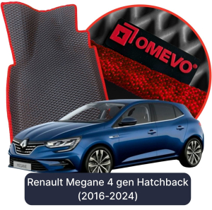 OMEVO 5D Pro Autokoberce do Renault Megane 4 gen Hatchback 5 dverí (2016-2024)