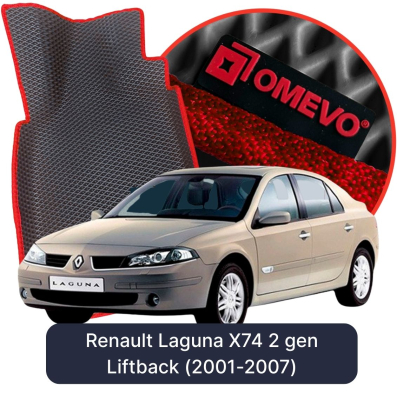 EVA autokoberce OMEVO pre Renault Laguna X74 2 gen Liftback (2001-2007)