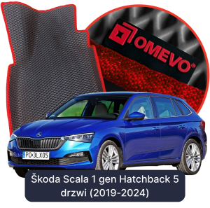 OMEVO 5D Pro Autokoberce do Škoda Scala 1 gen Hatchback 5 dverí (2019-2024)