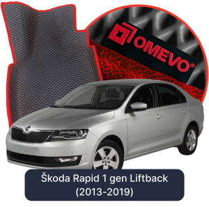 OMEVO 5D Pro Autokoberce do Škoda Rapid 1. gen Liftback (2013-2019)