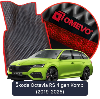EVA autokoberce OMEVO pre Škoda Octavia RS 4 gen Kombi (2019-2025)