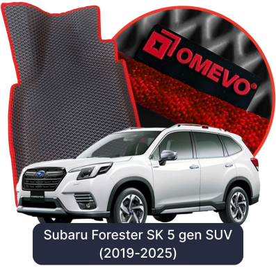 EVA autokoberce OMEVO pre Subaru Forester SK 5 gen SUV (2019-2025)