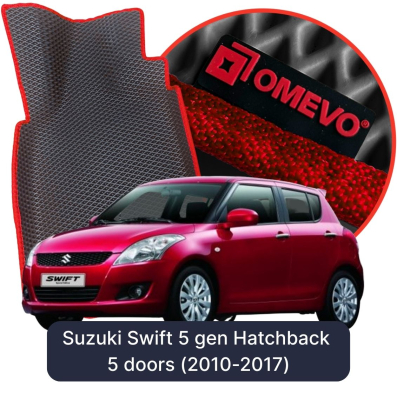 EVA autokoberce OMEVO pre Suzuki Swift 5 gen Hatchback 5 dverí (2010-2017)
