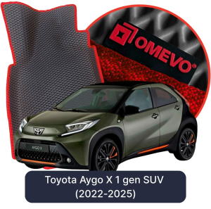 OMEVO 5D Pro Autokoberce do Toyota Aygo X 1 gen SUV (2022-2025)