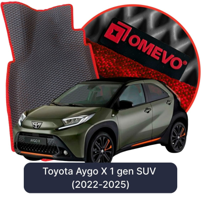 EVA autokoberce OMEVO pre Toyota Aygo X 1 gen SUV (2022-2025)