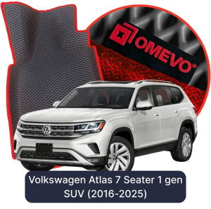 OMEVO 5D Pro Autokoberce do Volkswagen Atlas 7 mest 1. gen SUV (2016-2025)