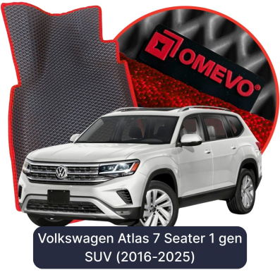 EVA autokoberce OMEVO pre Volkswagen Atlas 7 mest 1. gen SUV (2016-2025)