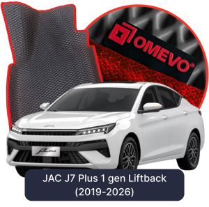 OMEVO 5D Pro Autokoberce do JAC J7 Plus 1 gen Liftback (2019-2026)