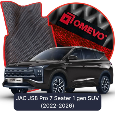 EVA autokoberce OMEVO pre JAC JS8 Pro 7 mest 1 gen SUV (2022-2026)