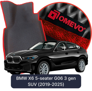 OMEVO 5D Pro Autokoberce do BMW X6 5-miestny G06 3 gen SUV (2019-2025)