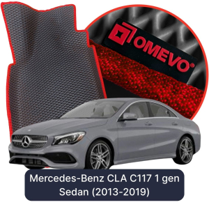 OMEVO 5D Pro Autokoberce do Mercedes-Benz CLA C117 1. gen Sedan (2013-2019)