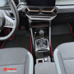 EVA autokoberce OMEVO pre Dacia Duster Extreme LPG  3 gen SUV (2024-2025)