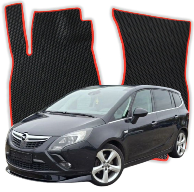 EVA autokoberce OMEVO pre Opel Zafira C OPC 5 mest 3 gen Minivan (2011-2019)