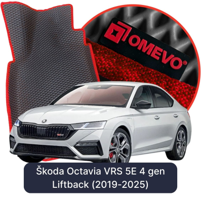 EVA autokoberce OMEVO pre Škoda Octavia VRS 5E 4 gen Liftback (2019-2025)
