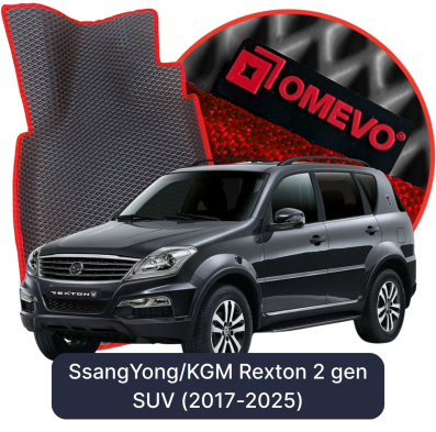 EVA autokoberce OMEVO pre SsangYong/KGM Rexton 2 gen SUV (2017-2025)