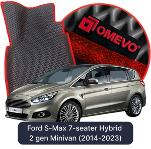 OMEVO 5D Pro Autokoberce do Ford S-Max 7-miestny Hybrid 2. gen Minivan (2014-2023)