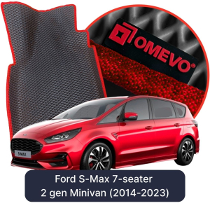 OMEVO 5D Pro Autokoberce do Ford S-Max 7-miestny 2. gen Minivan (2014-2023)