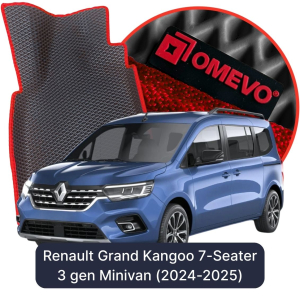 OMEVO 5D Pro Autokoberce do Renault Grand Kangoo 7-miestny 3 gen Minivan (2024-2025)