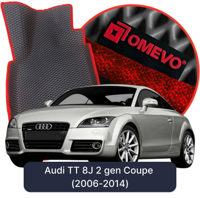 EVA autokoberce OMEVO pre Audi TT 8J 2 gen Coupe (2006-2014)
