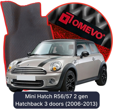 EVA autokoberce OMEVO pre Mini Hatch R56/57 2. generácia Hatchback 3 dvere (2006-2013)