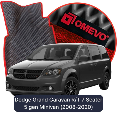EVA autokoberce OMEVO pre Dodge Grand Caravan R/T 7 mest 5 gen Minivan (2008-2020)