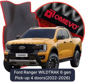 OMEVO 5D Pro Autokoberce do Ford Ranger WILDTRAK 6 gen Pick-up 4 dvere (2022-2026)