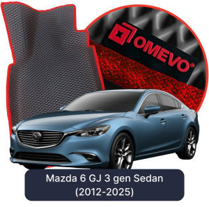 OMEVO 5D Pro Autokoberce do Mazda 6 GJ 3 gen Sedan (2012-2025)