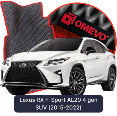 EVA autokoberce OMEVO pre Lexus RX F-Sport AL20 4. gen SUV (2015-2022)