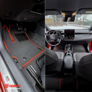 EVA autokoberce OMEVO pre Toyota Corolla GR Sport E210 12 gen Hatchback 5-dverový (2018-2025)