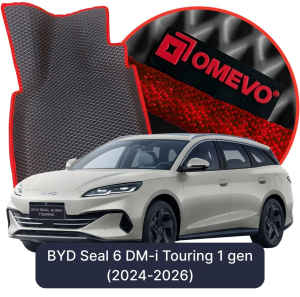 OMEVO 5D Pro Autokoberce do BYD Seal 6 DM-i Touring 1 gen Kombi (2024-2026)