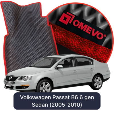 EVA autokoberce OMEVO pre Volkswagen Passat B6 6. gen Sedan (2005-2010)