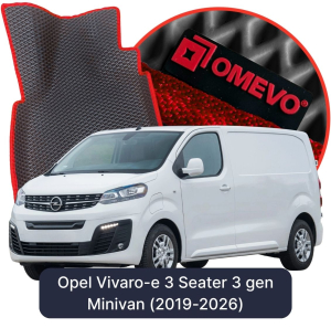 OMEVO 5D Pro Autokoberce do Opel Vivaro-e 3 mesta 3 gen Minivan (2019-2026)