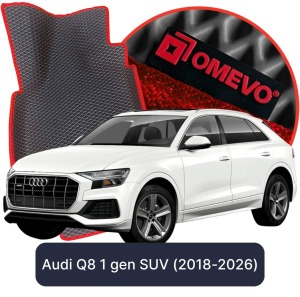 OMEVO 5D Pro Autokoberce do Audi Q8 Benzín / Diesel 1 gen SUV (2018-2025)